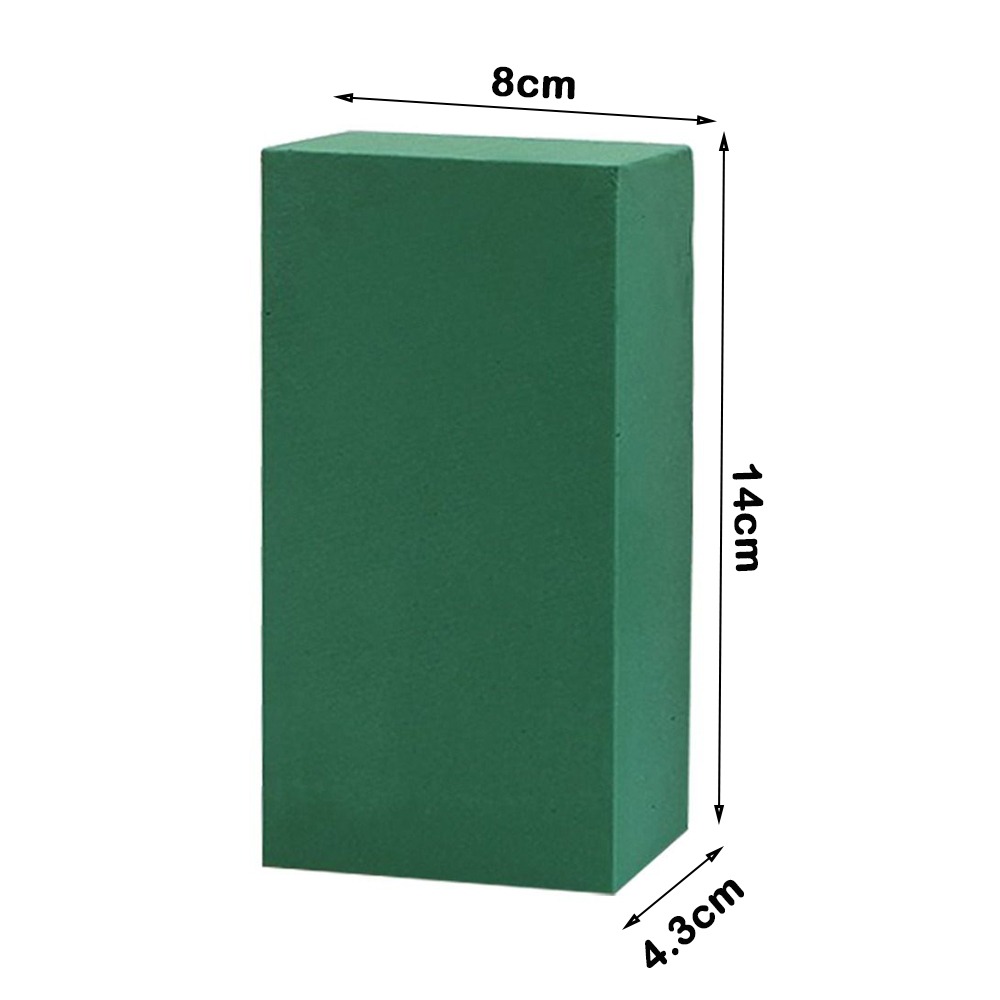Bouquet Holder Foam - فوم ترتيب الزهور الأخضر على شكل