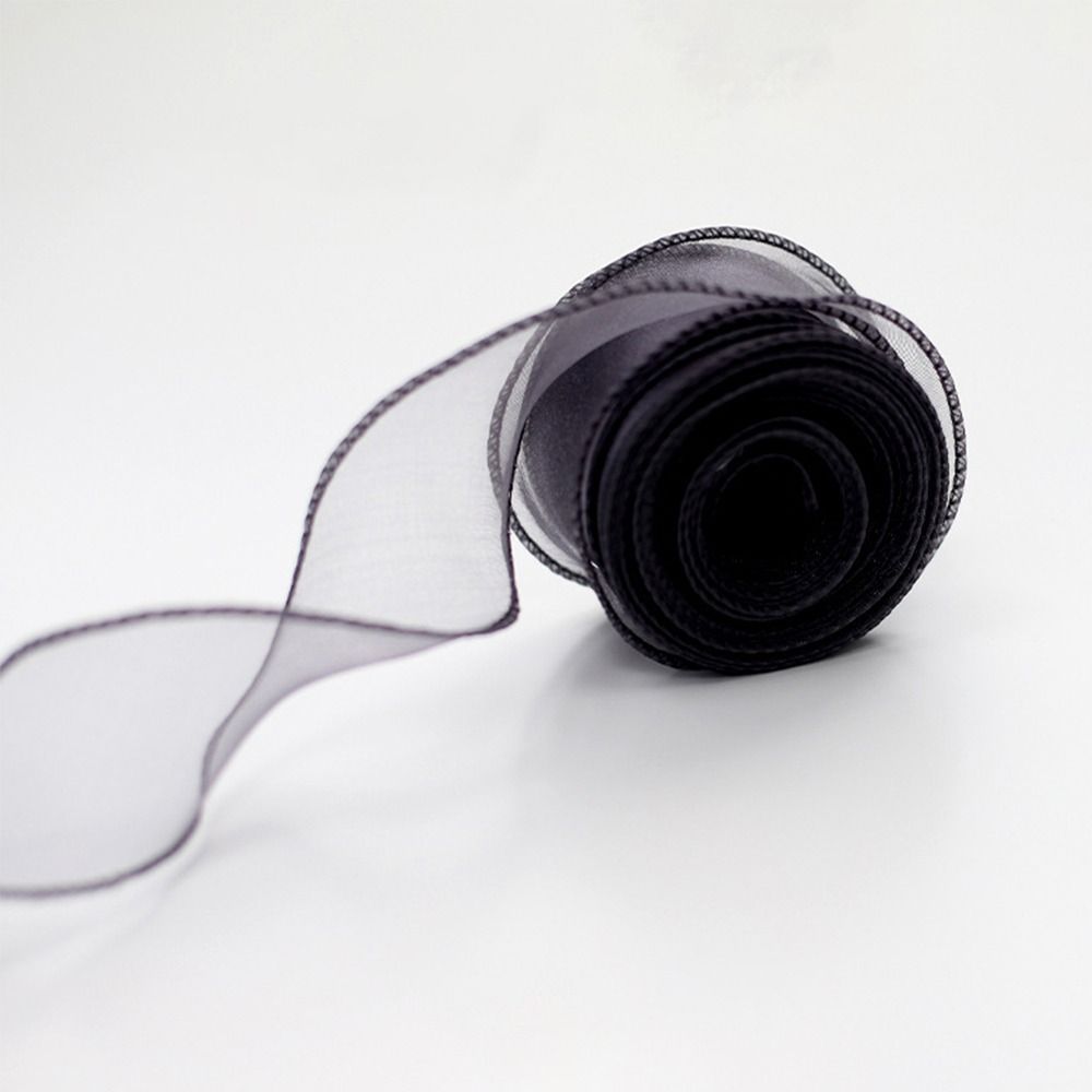 Ribbon Organza Roll - شريط ساتان ملفوف 40 مم بطول