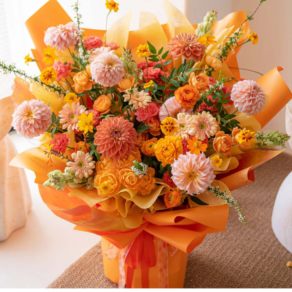Florist Supply Shop - ورق تغليف الزهور الفاخر المقاوم للماء،