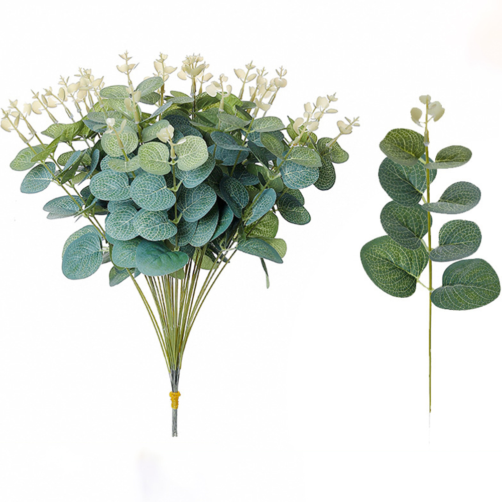Florist Supply Vases - 20 قطعة نباتات وهمية الحرير أوراق