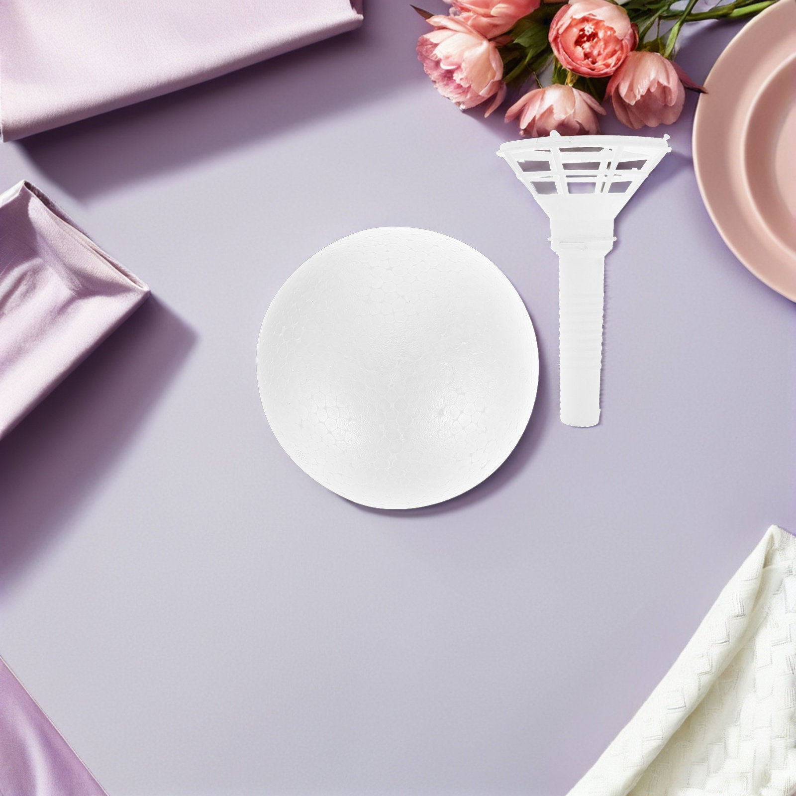 مجموعة واحدة من حامل باقة الزف - مراجعة Bouquet Holder Foam وسعره