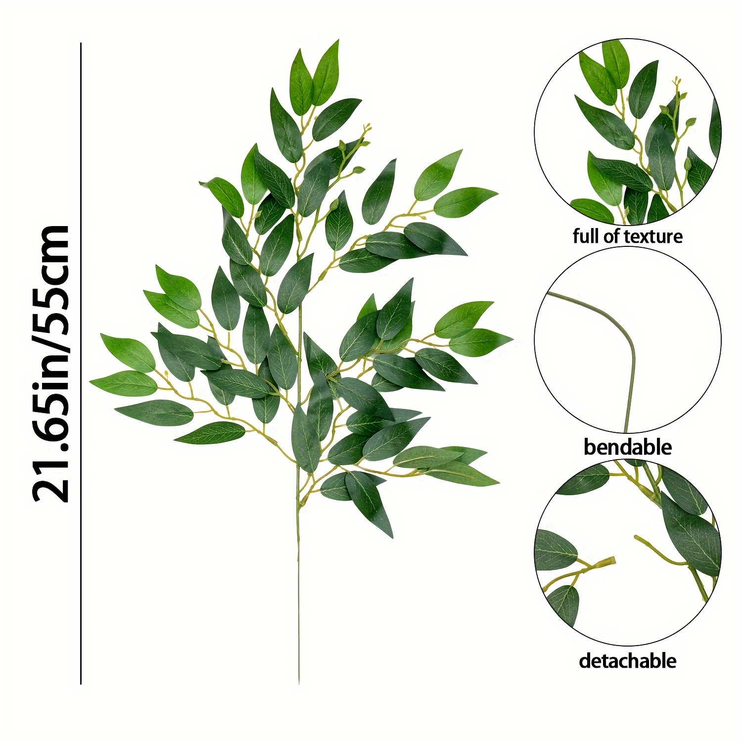 سيقان نباتات الروسكوس الإيطالي - مراجعة Ruscus Stem Faux وسعره
