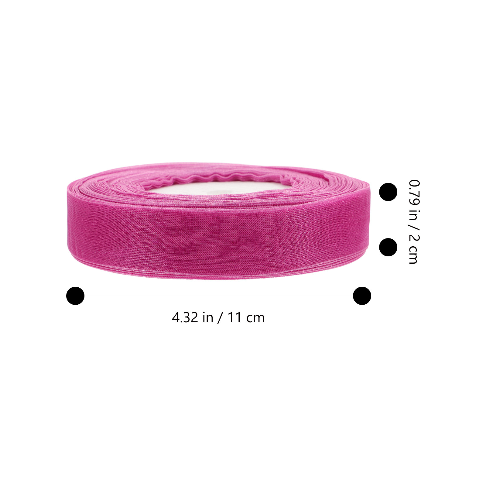 شريط أورجانزا شيفون بطول 45.7  - مراجعة Ribbon Organza Roll وسعره