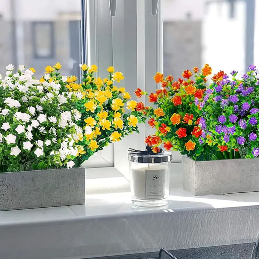3/6 قطعة زهرة النباتات الاصطنا - مراجعة Florist Supply Vases وسعره