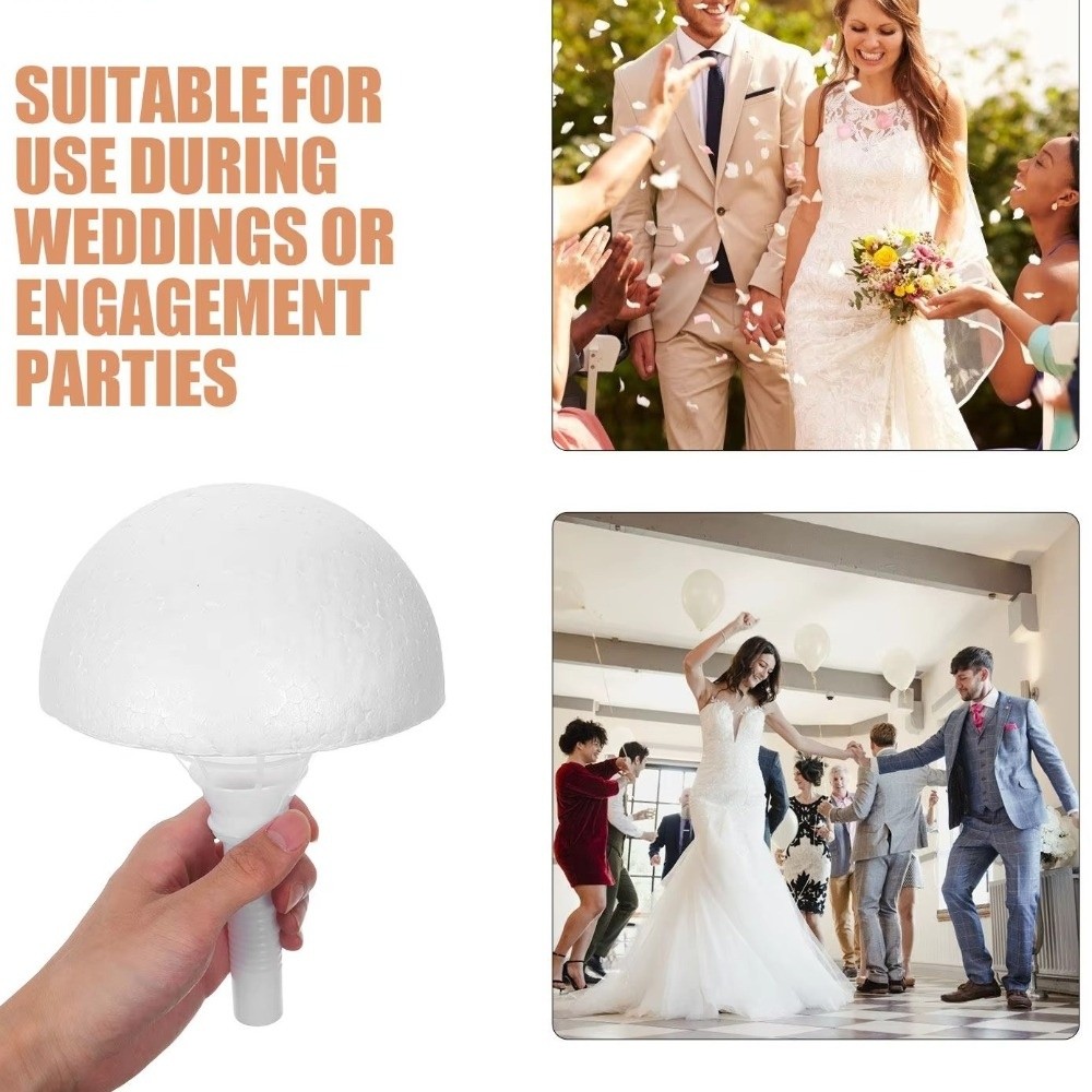 حامل باقة زهور أبيض أنيق من ال - مراجعة Bouquet Holder Foam وسعره