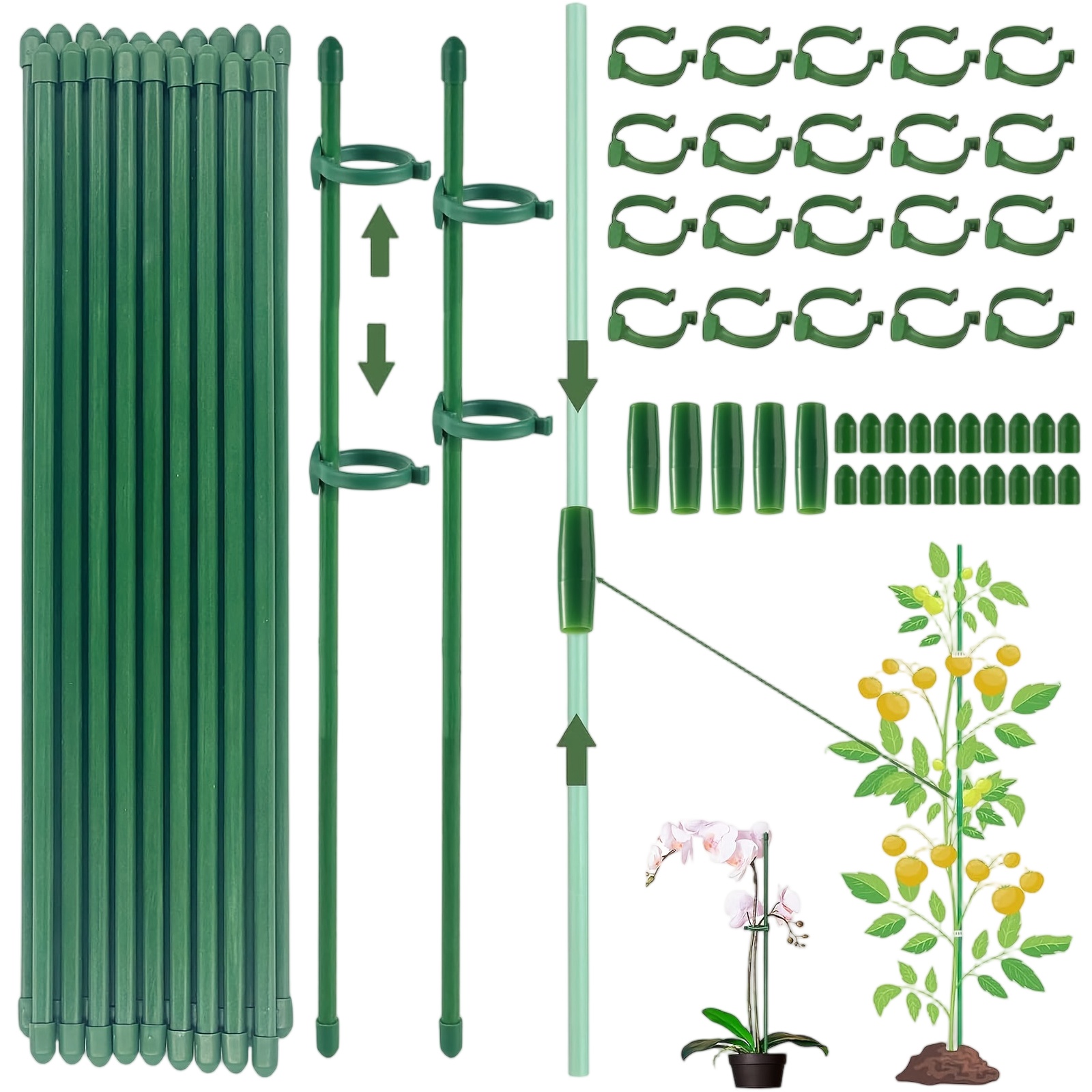 دعامات نباتات قابلة للتعديل، أ - مراجعة Florist Supply Bulk وسعره