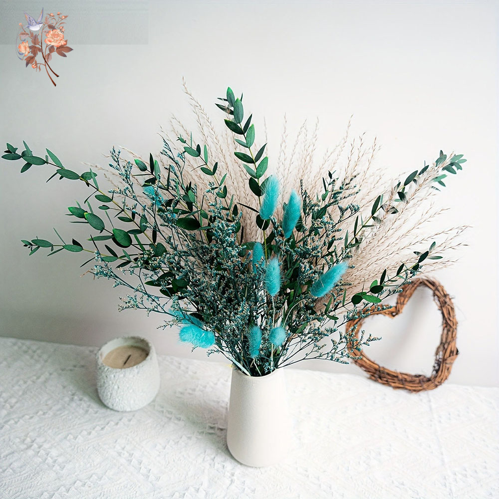 باقة زهور بامباس طبيعية مجففة  - مراجعة Dried Flower Bunch وسعره