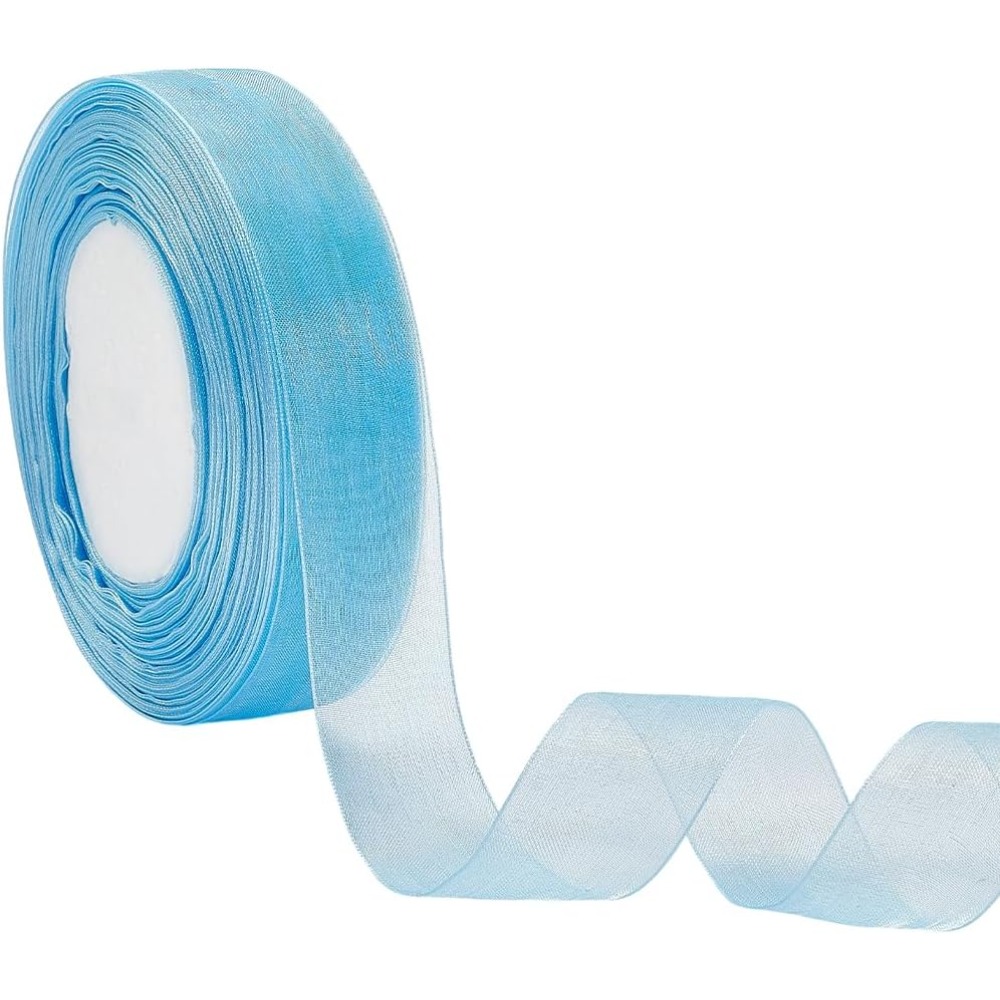 لفة واحدة من شريط الأورجانزا ا - مراجعة Ribbon Organza Roll وسعره