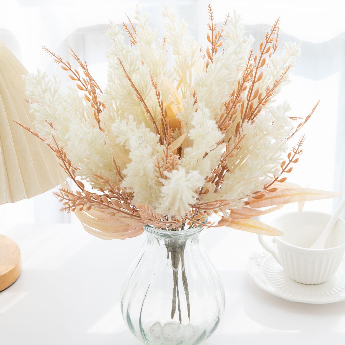 نبات صناعي من القصب لتزيين الم - مراجعة Florist Supply Vases وسعره