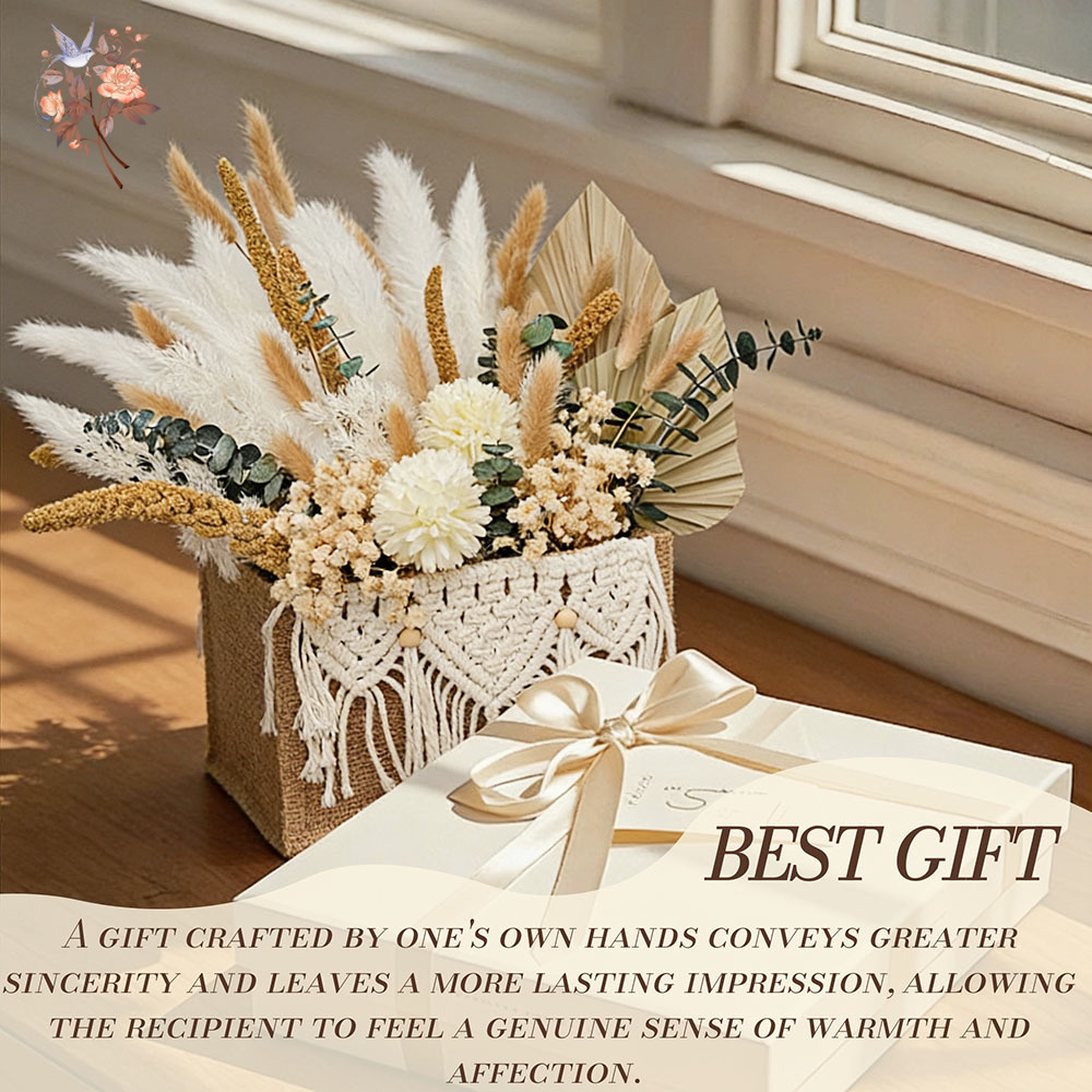 الاصطناعي المجففة زهرة باقة مج - مراجعة Dried Flower Bunch وسعره