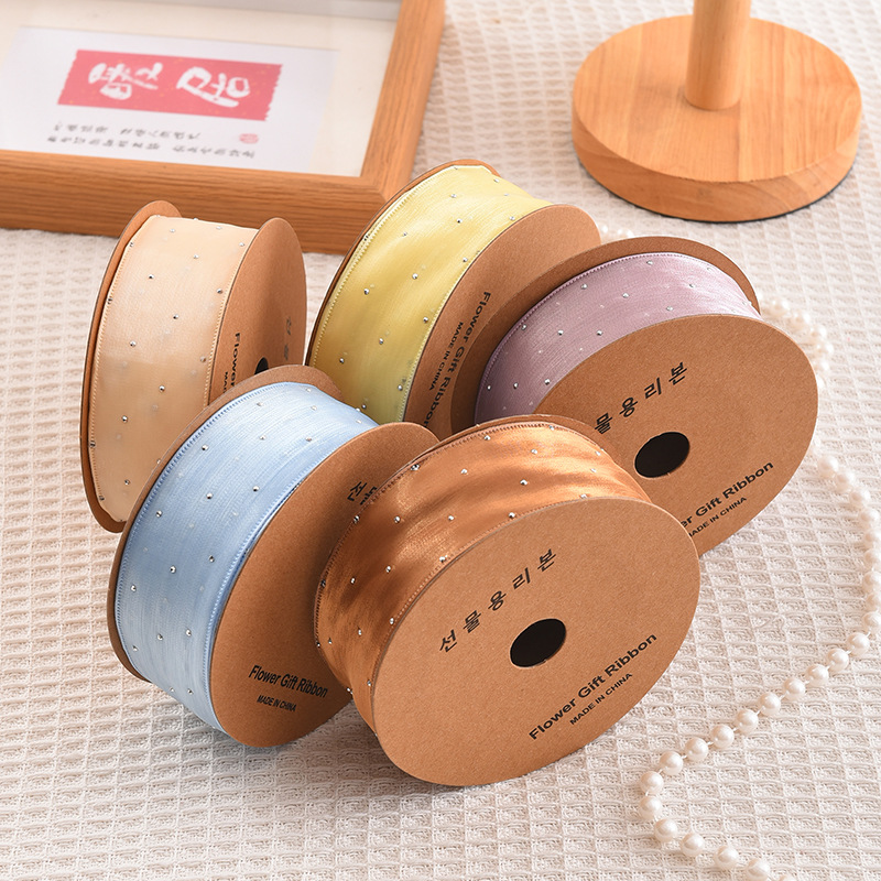 20 ياردة لفة 4 سنتيمتر الراين  - مراجعة Ribbon Organza Roll وسعره