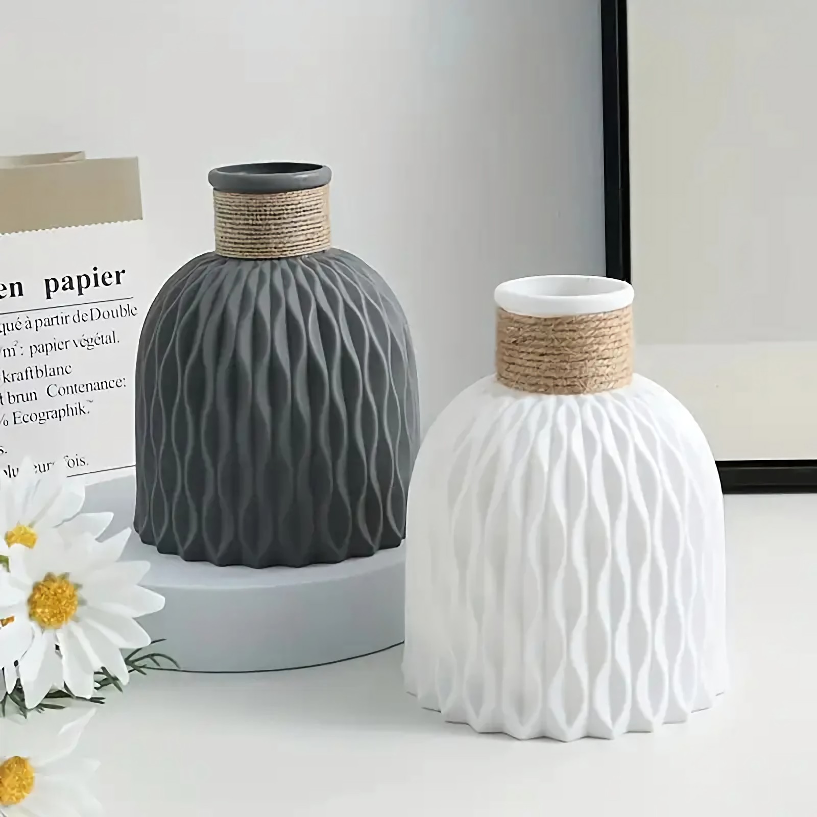 DIY بها بنفسك تموج الماء زهرية - مراجعة Florist Supply Vases وسعره