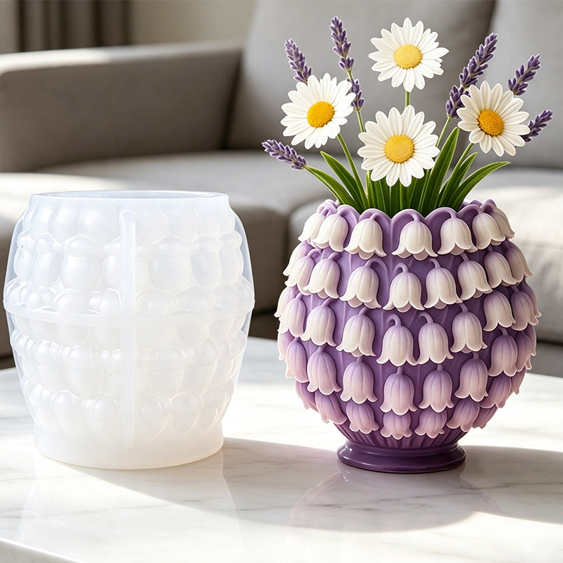 قالب سيليكون ثلاثي الأبعاد على - مراجعة Florist Supply Vases وسعره