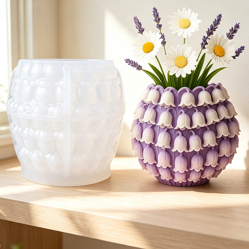 قالب سيليكون ثلاثي الأبعاد على - مراجعة Florist Supply Vases وسعره