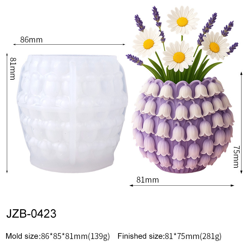 قالب سيليكون ثلاثي الأبعاد على - مراجعة Florist Supply Vases وسعره