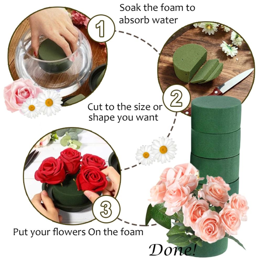 إسفنج زهور للتنسيق الزهري وحام - مراجعة Bouquet Holder Foam وسعره