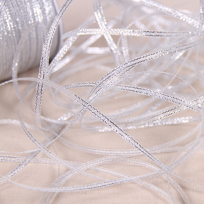 اليدوية الذهب والفضة البصل الش - مراجعة Ribbon Organza Roll وسعره