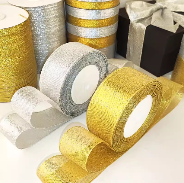 اليدوية الذهب والفضة البصل الش - مراجعة Ribbon Organza Roll وسعره