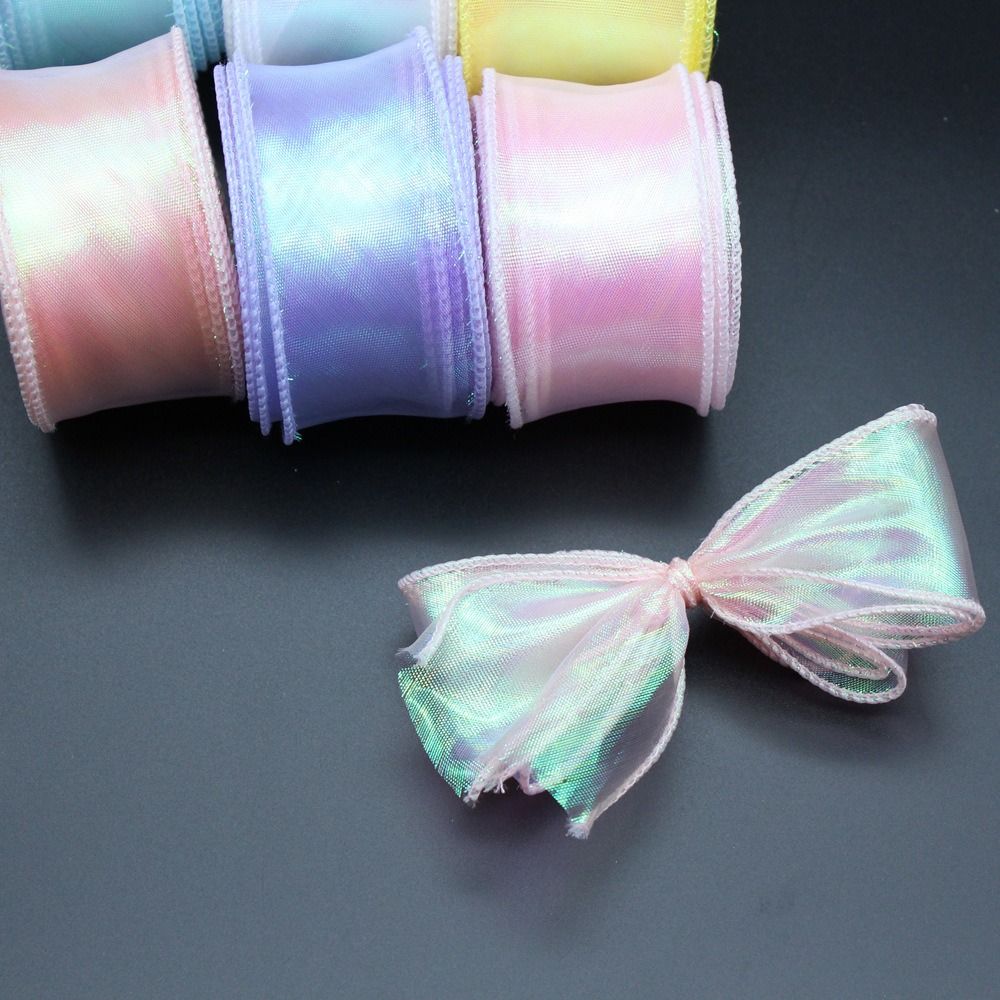 40 مللي متر 10 ياردة لفة من شر - مراجعة Ribbon Organza Roll وسعره