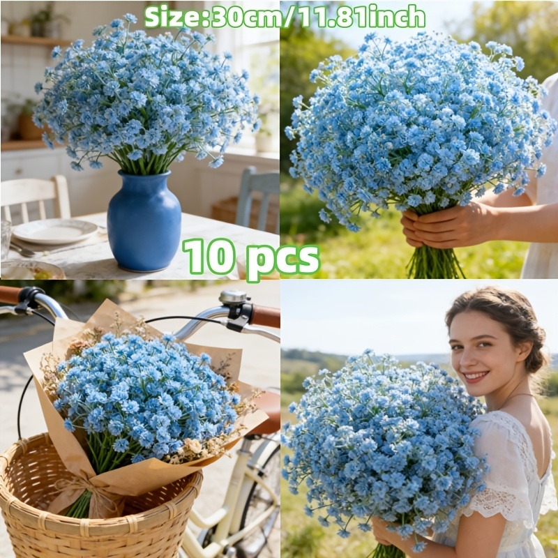 10 قطع من زهور الجيبسوفيلا الز - مراجعة Florist Supply Bulk وسعره