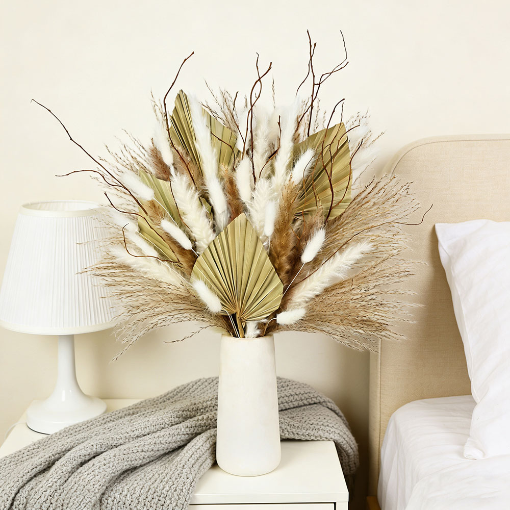 باقة أوراق النخيل المجففة الطب - مراجعة Dried Flower Bunch وسعره