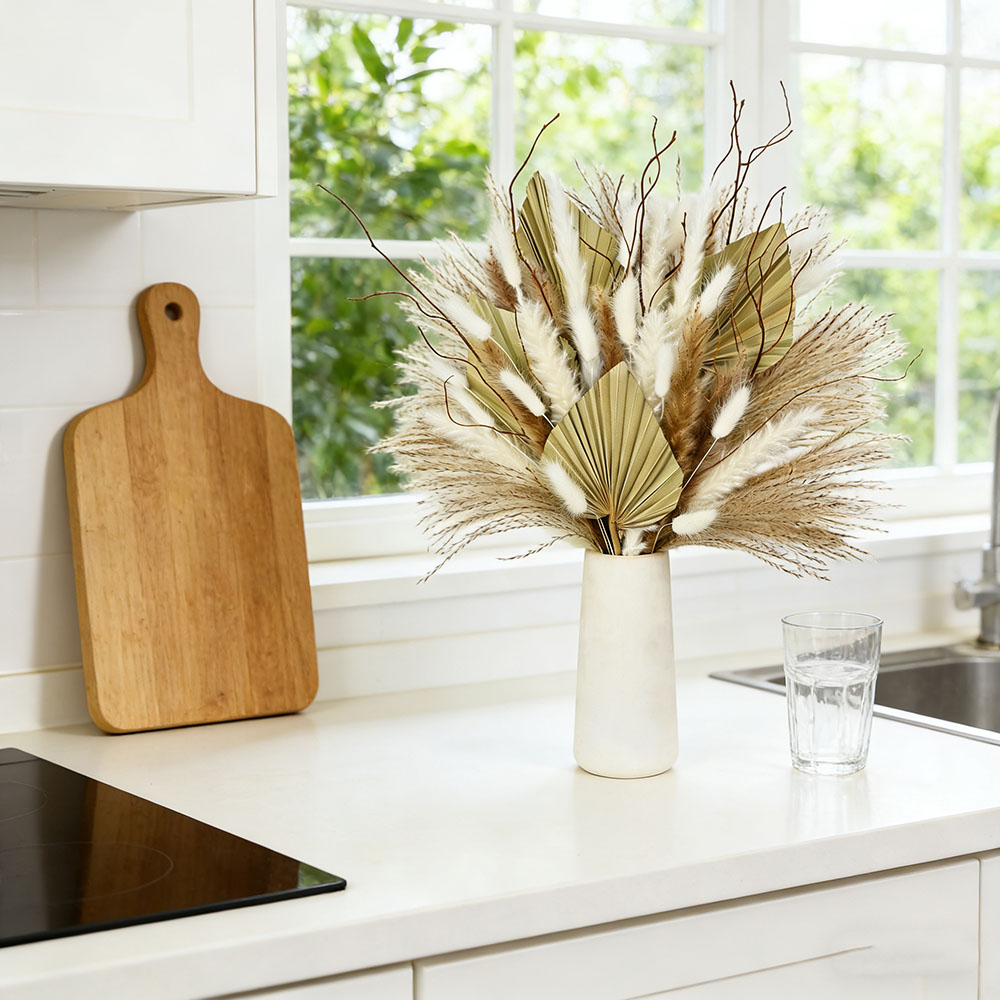 باقة أوراق النخيل المجففة الطب - مراجعة Dried Flower Bunch وسعره