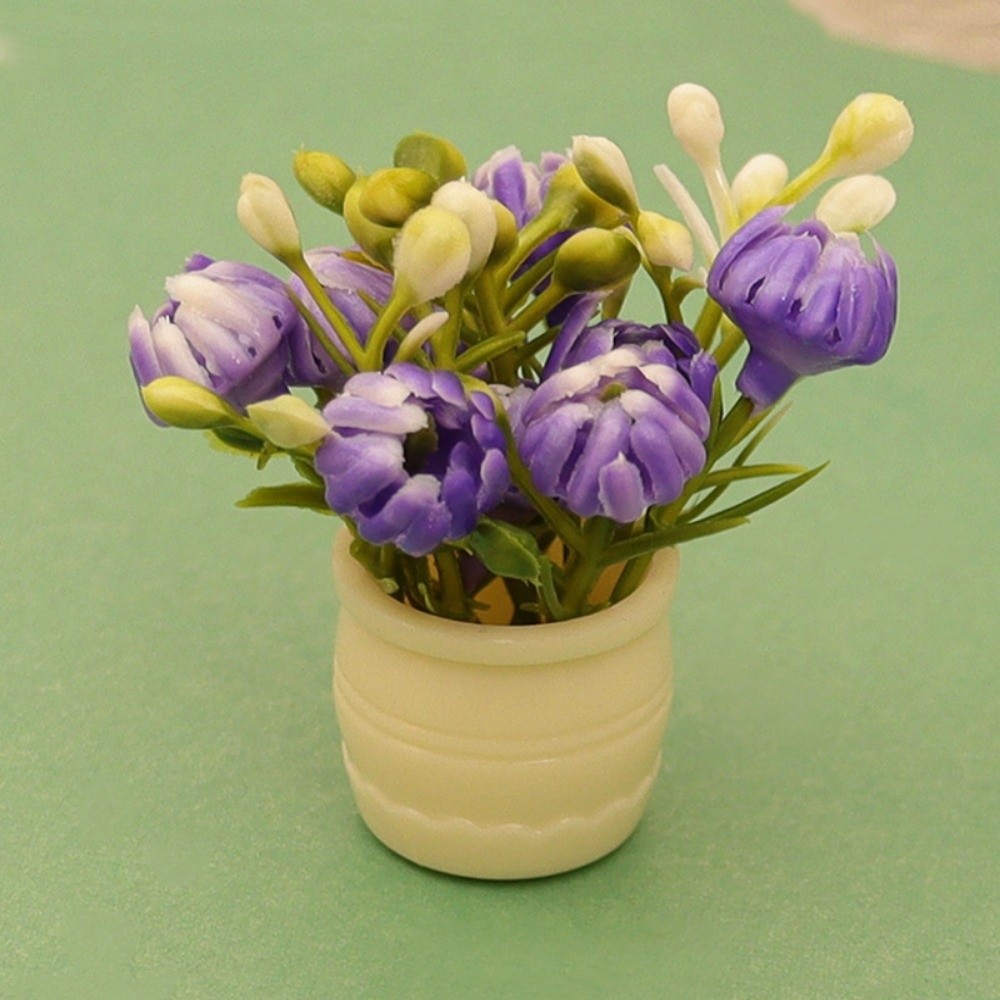 مزهرية مصغرة لبيت الدمى بمقياس - مراجعة Florist Supply Vases وسعره