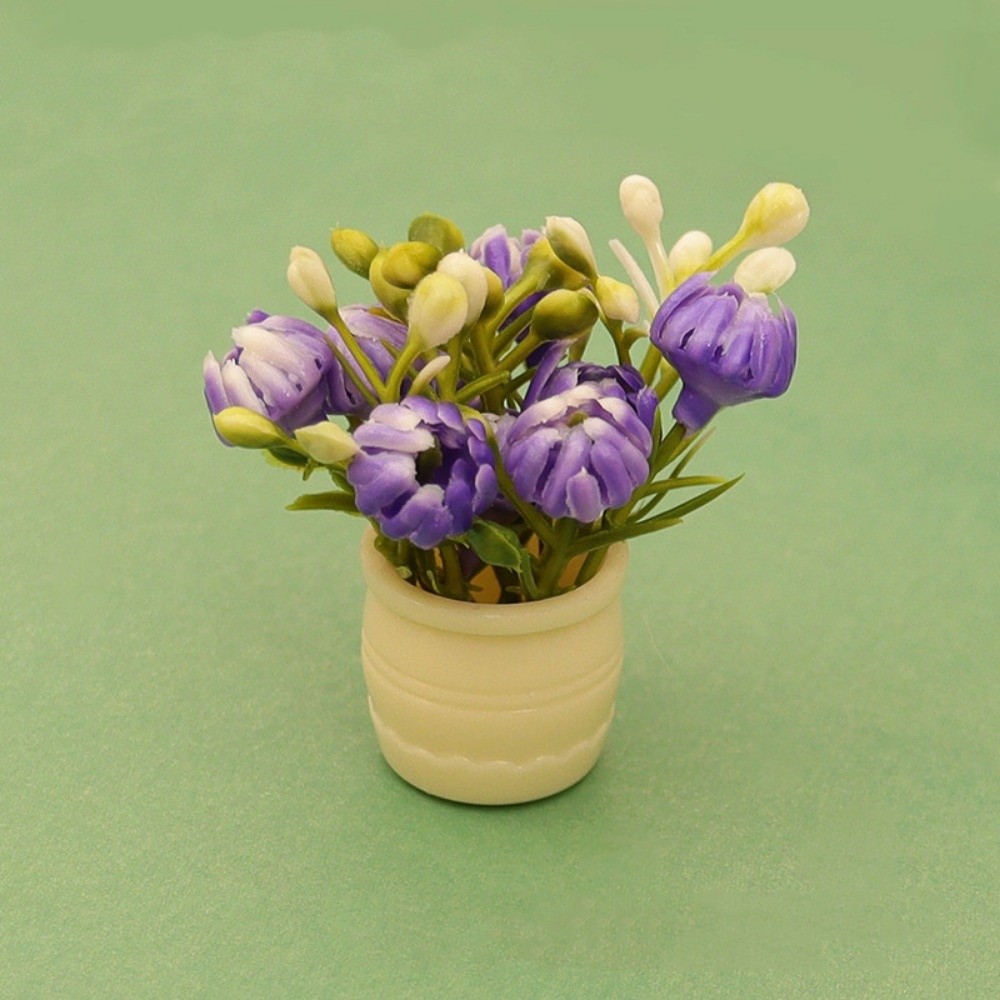 مزهرية مصغرة لبيت الدمى بمقياس - مراجعة Florist Supply Vases وسعره